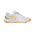 ASICS Padelová obuv ASICS Gel-Dedicate 8 Obuv na padel Děti - bílá, oranžová