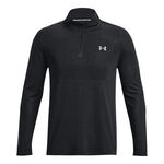 Under Armour Oblečen&iacute; Under Armour Seamless Stride 1/4 Zip S Dlouh&yacute;m Ruk&aacute;vem Muži-Čern&aacute;