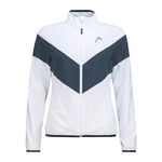 HEAD Oblečen&iacute; HEAD Club 22 Tr&eacute;ninkov&aacute; bunda D&aacute;my - b&iacute;l&aacute;, tmavě modr&aacute;