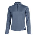 Nike Oblečení Nike Therma-FIT One Half-Zip Běžecké tričko Dámy - modrá, bílá
