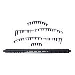 Wilson Př&iacute;slu&scaron;enstv&iacute; pro rakety Wilson Blade 98 18X20 V9 Sada Průchodek-Čern&aacute;,Limetkov&aacute;