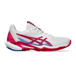 ASICS Tenisová obuv ASICS Solution Speed FF 3 Obuv Na Všechny Povrchy Dámy-Bílá,Berry