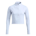 Under Armour Oblečen&iacute; Under Armour Launch Elite Half Zip Běžeck&eacute; Tričko D&aacute;my-Modr&aacute;
