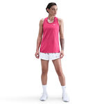Nike Oblečení Nike Dri-Fit Regular Racerback Sportovní tílko Dámy - berry, bílá