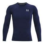 Under Armour Oblečení Under Armour Heatgear Comp S Dlouhým Rukávem Muži-Tmavě Modrá