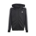 Oblečení adidas Essentials AEROREADY 3-Stripes Regular-Fit Full-Zip Hoodie