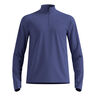 Essential Thermal Midlayer 1/2 Zip Běžecké tričko Muži - modrá, 