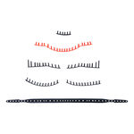 Babolat Př&iacute;slu&scaron;enstv&iacute; pro rakety Babolat Pure Drive 98 ( 2025 ) Sada  průchodek - čern&aacute;