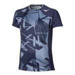 Tenisové Oblečení Mizuno Daybreakers Shadow Graphic Short Sleeve Tee