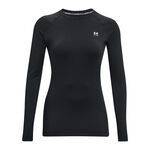 Under Armour Oblečení Under Armour Authentics Crew S Dlouhým Rukávem Dámy-Černá