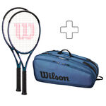 Wilson Sada raket Wilson Ultra 100L V4.0 Turnajov&aacute; Raketa