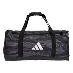 adidas adidas Linear Camo Sportovní Taška-Tmavě Šedá