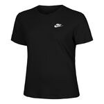 Nike Oblečen&iacute; Nike New Sportswear Club Tričko D&aacute;my - čern&aacute;, 