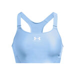 Under Armour Oblečení Under Armour Heatgear High Sportovní podprsenka Dámy - světle modrá, bílá