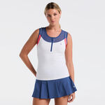 Original Penguin Oblečení Original Penguin Colorblock Sportovní Tílko Dámy-Bílá,Modrá