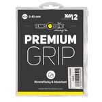 Tennis-Point Vrchn&iacute; omot&aacute;vky Tennis-Point Premium Grip wei&szlig; 12er