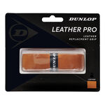 Dunlop Základní griphy Dunlop Leather Pro Replacement Grip 1ks V Balení-Hnědá