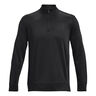 Quarter Half-Zip S Dlouhým Rukávem Muži-Černá