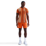 Nike Oblečen&iacute; Nike Court Victory Dri-Fit Print Tričko Muži - oranžov&aacute;, b&iacute;l&aacute;