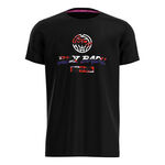 BIDI BADU Oblečení BIDI BADU Good Vibes Logo Tričko Muži - černá, 