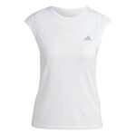 adidas Oblečení adidas Padded X-City Běžecké Tričko Dámy-Bílá