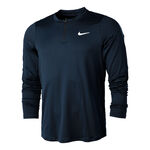 Nike Oblečen&iacute; Nike Court Dri-Fit Half-Zip S dlouh&yacute;m ruk&aacute;vem Muži - tmavě modr&aacute;, 