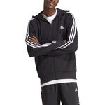 Tenisové Oblečení adidas Essentials French Terry 3-Stripes Full-Zip Hoodie