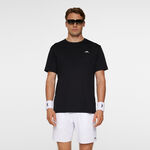 JLindeberg Oblečení JLindeberg Ade Tričko Muži-Černá