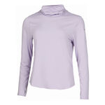 Puma Oblečení Puma Run Brushed Cloudspun Běžecký Top Dámy-Fialová