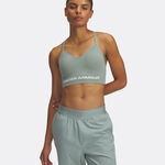 Tenisové Oblečení Under Armour Vanish Seamless Low Bra-BLK Sport Bras