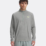 Under Armour Oblečení Under Armour Tech Textured Half-Zip S Dlouhým Rukávem Muži-Šalvěj