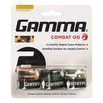 Gamma Vrchní omotávky Gamma Combat 3ks V Baleni-Olivová,Šedá