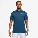 Nike Tenisové oblečení Nike Dri-Fit Victory Court Solid Pólo Muži - petrolejová, bílá