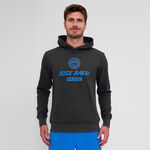 BIDI BADU Oblečení BIDI BADU Spike Logo Chill Hoody Muži-Tmavě Zelená
