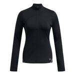 Oblečení Under Armour Vanish CW 1/2 Zip-BLK Long-Sleeves