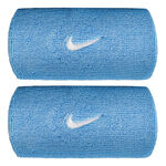Nike Oblečení Nike Swoosh Classic Doublewide Potítko Unisex - modrá, bílá