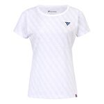 Tenisové Oblečení Tecnifibre W. Graphic Tee White 2024