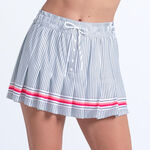 Lucky in Love Oblečen&iacute; Lucky in Love High Waist Lavish Lane Sukně D&aacute;my - b&iacute;l&aacute;, čern&aacute;