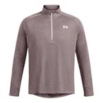 Oblečení Under Armour Tech Textured 1/2 Zip-GRY Long-Sleeves
