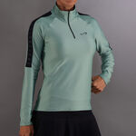 Endless Oblečení Endless Kirsch Iconic Ii S Dlouhým Rukávem Dámy-Zelená,Tmavě Modrá