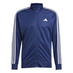 adidas Oblečení adidas Training Essential 3 Stripes Tréninková Bunda Muži-Tmavě Modrá