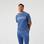 Bj&ouml;rn Borg Oblečen&iacute; Bj&ouml;rn Borg Classic Print Tričko Muži-modr&aacute;