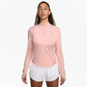 Swift Half-Zip Běžecké tričko Dámy - růžová, 