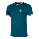 Quiet Please Oblečen&iacute; Quiet Please Create Break Ringer Tričko Muži-Petrolejov&aacute; ,B&iacute;l&aacute;