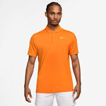 Nike Tenisové oblečení Nike Dri-Fit Victory Court Solid Pólo Muži - oranžová, bílá