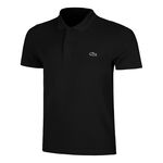Lacoste Oblečen&iacute; Lacoste Ribbed Collar Polo P&oacute;lo Muži - čern&aacute;
