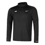 Nike Oblečení Nike Dri-FIT Element Flash Half-Zip Běžecké tričko Muži - černá, stříbrná