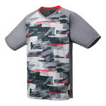 Yonex Oblečení Yonex Crew Neck Tričko Muži-Šedá