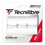 Tecnifibre Vrchn&iacute; omot&aacute;vky Tecnifibre Players Dry 3er 3ks V Baleni-B&iacute;l&aacute;