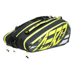 Babolat Babolat Pure Aero RH X 12 Taška Na Raketu-Antrazitová,Žlutá